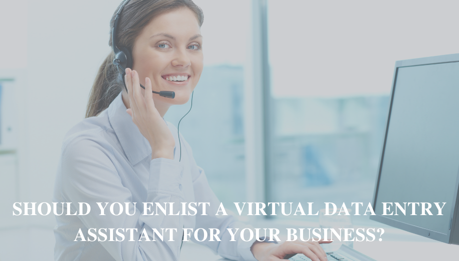 Should You Enlist a Virtual data entry Assistant for Your Business