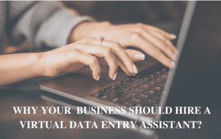 Why Your Business Should Hire a Virtual Data Entry Assistant