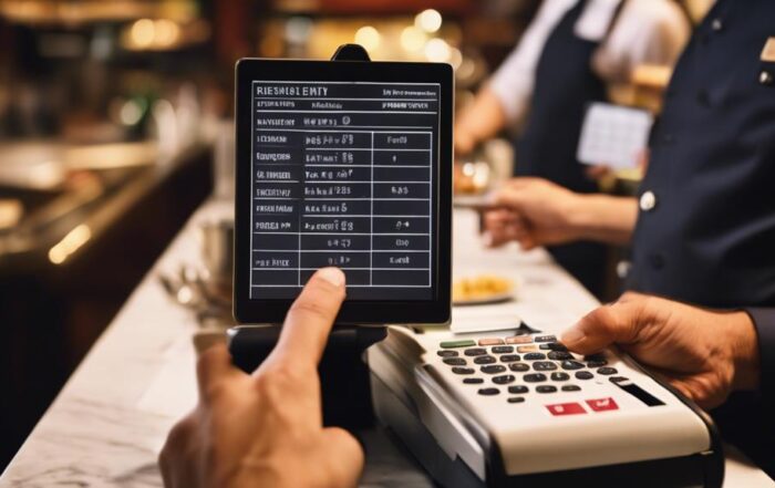 efficient restaurant menu entry