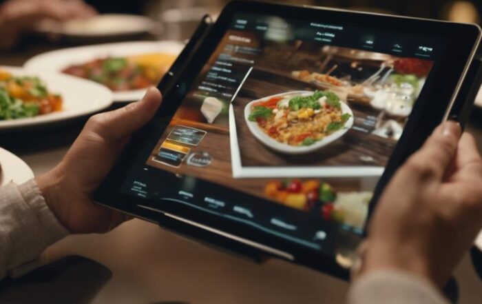 inputting restaurant menu data