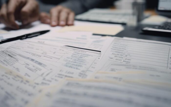 receipts data entry organization
