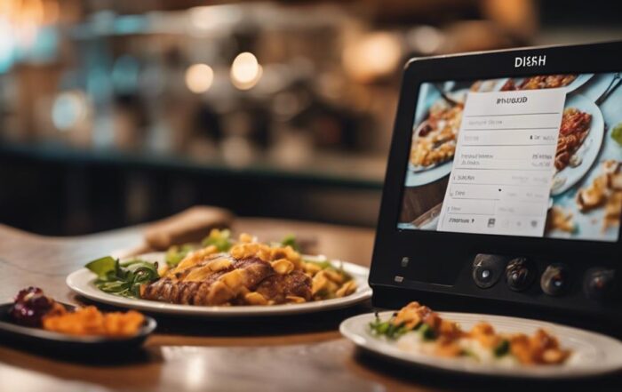 restaurant menu data entry